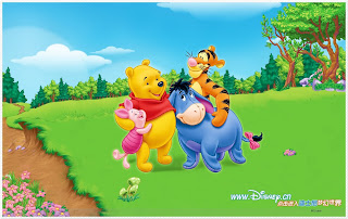 Winnie the Pooh at Spring: Free Printable Frames, Invitations or Cards. Winnie the Pooh at Spring: Free Printable Frames, Invitations or Cards.