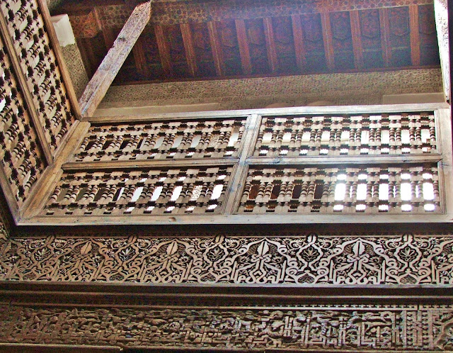 scale in cedro Madrasa di Ali ben Youssef