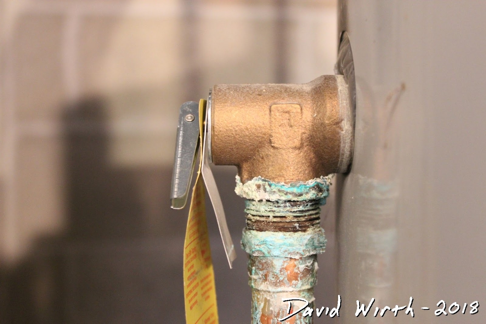 Hot Water Tank Fix Dripping T&P Valve