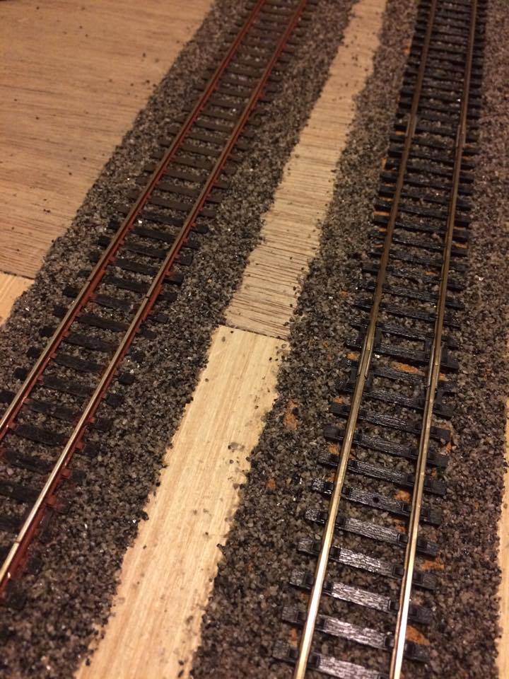 Nick and Andy's model railway adventures Ballast & Cork for 00 Gauge