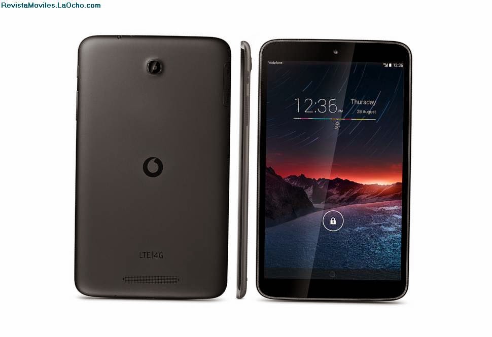 Revista Móviles Vodafone presenta un tablet propio para sus redes 4G