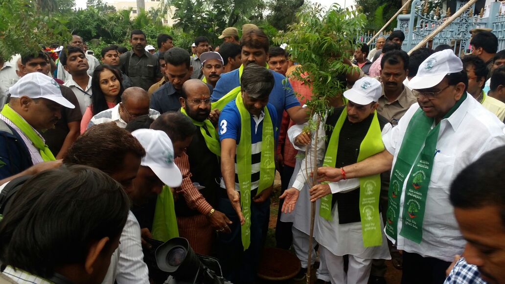 Walkers Clubs participation in Haritha Haram program initiated by T.S