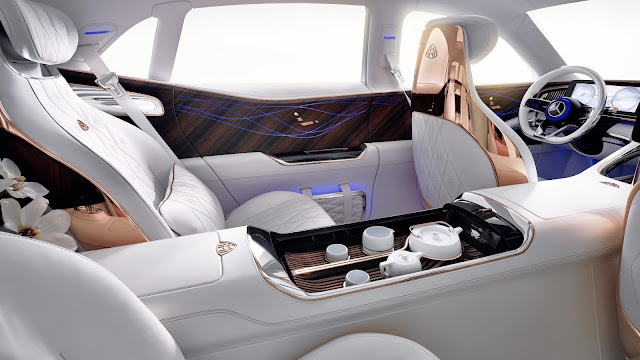 Vision Mercedes-Maybach Ultimate Luxury Maybach SUV interior