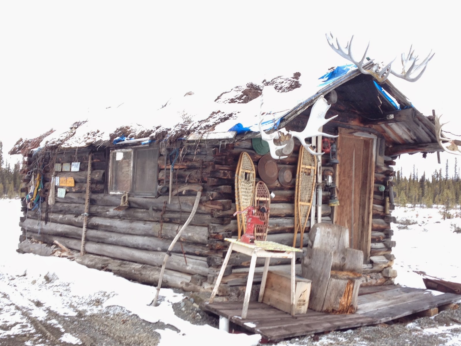 The Old Roadhouse In The Backyard Copper River Country Journal And