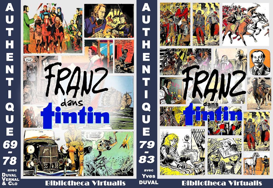 FRANZ dans Tintin. Authentique 1969 - 1982 (Franz - Duval - Vernal) Bibliotheca Virtualis.