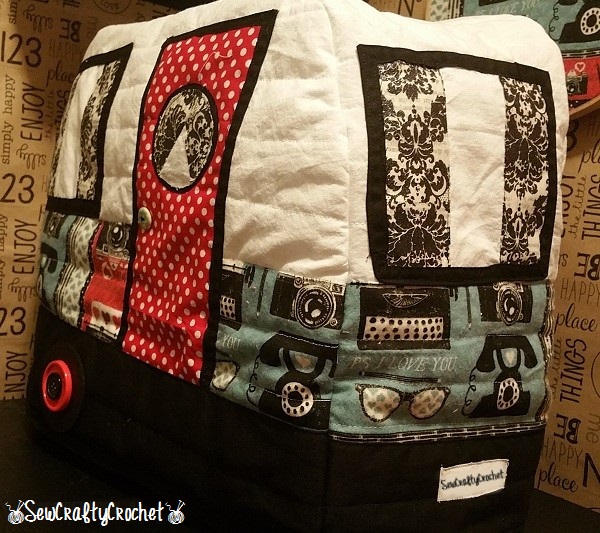 Caravan Sewing Machine Cover Sew Crafty Crochet