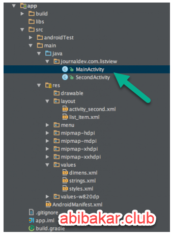 Cara Membuat ListView Dengan Android Studio Cara Membuat ListView Dengan Android Studio
