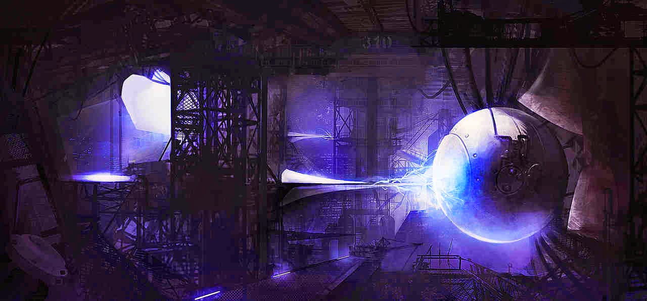 Antimatter power reactor