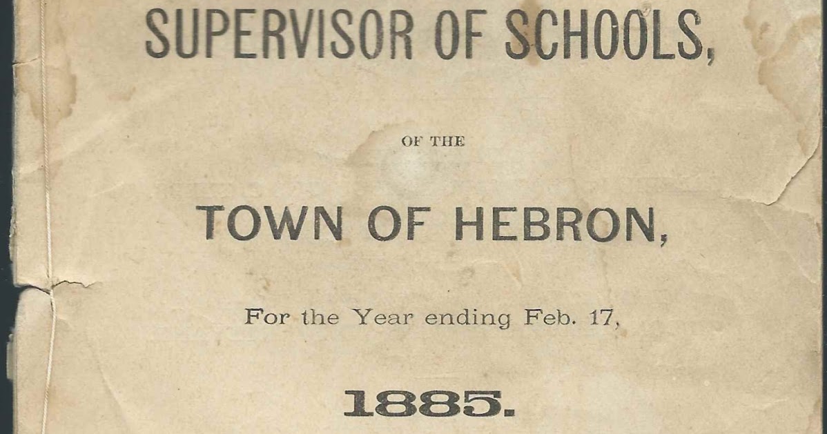 Heirlooms Reunited 1885 Annual Report of Selectmen, Treasurer and
