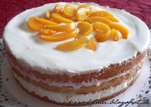 Kirschfrau ... Liebe, die man schmeckt: XXX-Quark-Sahne-Torte mit ...