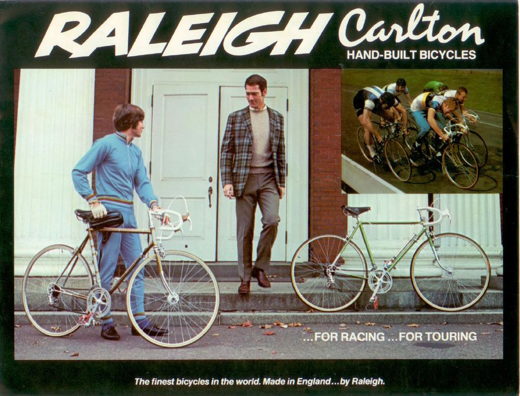 ON THE DROPS Raleigh's Bike Boom Flagship Raleigh Professionals Marks