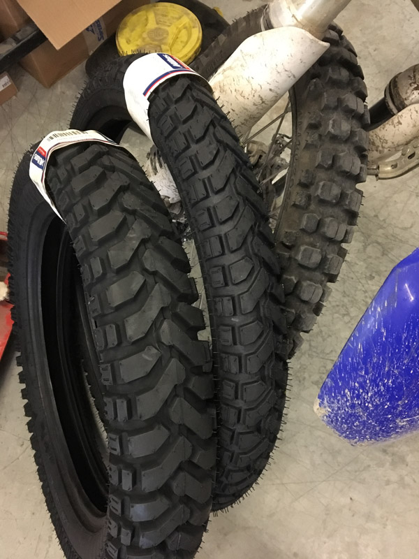 Dualsport Diary New dual sport tires Mitas E07
