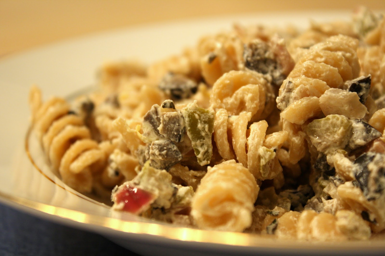 Cave Cibum Olive and Goat Cheese Pasta Salad