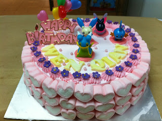 Wen Qian's Pokemon Birthday cake