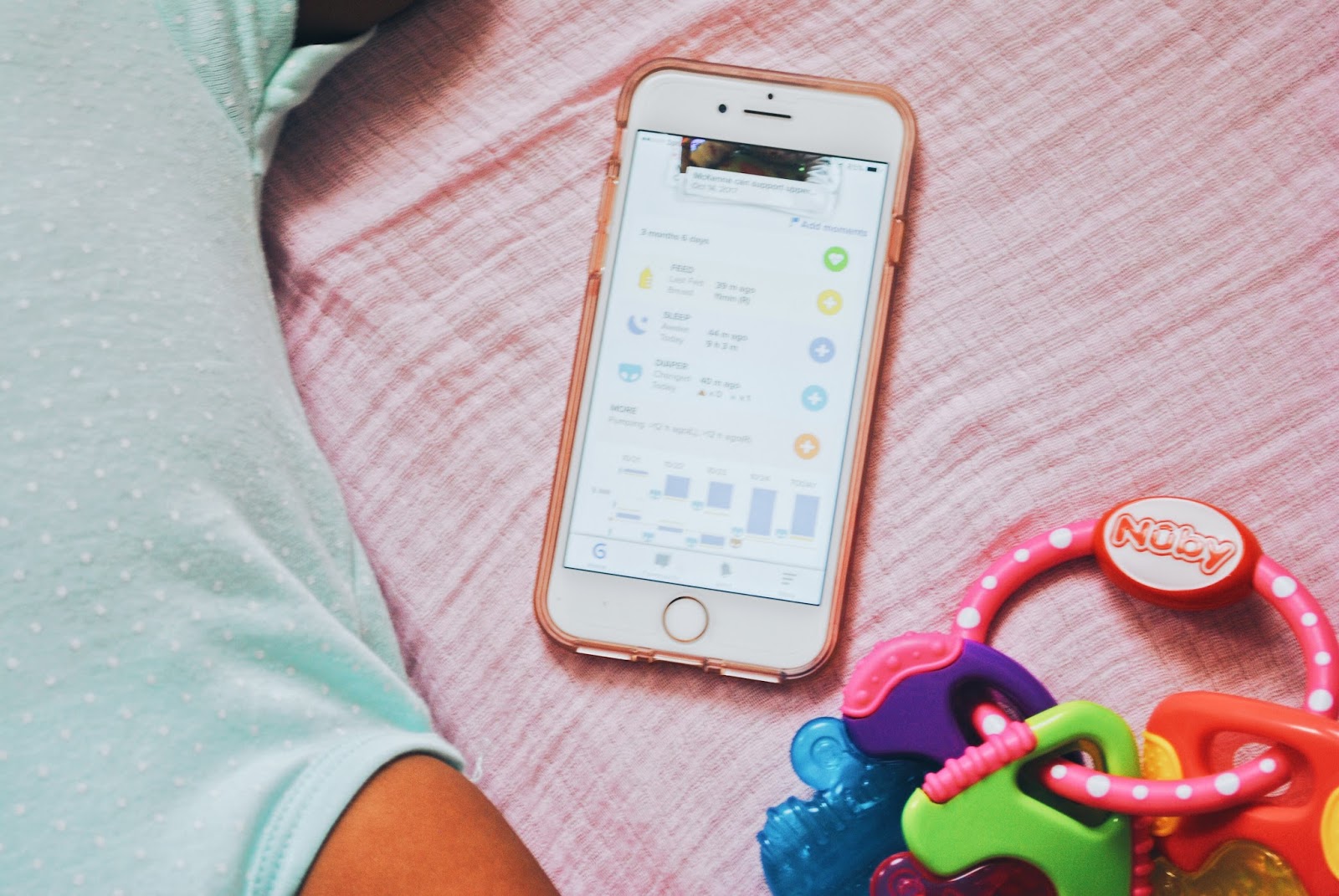 As a millennial, I'm pretty much attached to my phone 24/7. As a millennial parent, I use my phone for everything - taking and sending photos, researching symptoms, and scouring forums for other moms with the same issues. For the past three months I've relied on a few apps that make this motherhood job a little easier. Keep reading for a rundown of my favorite apps for new moms!