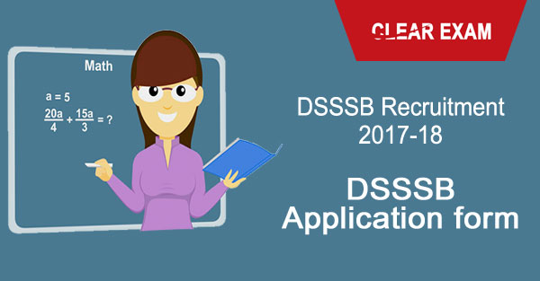 DSSSB Teachers Recruitment 2018