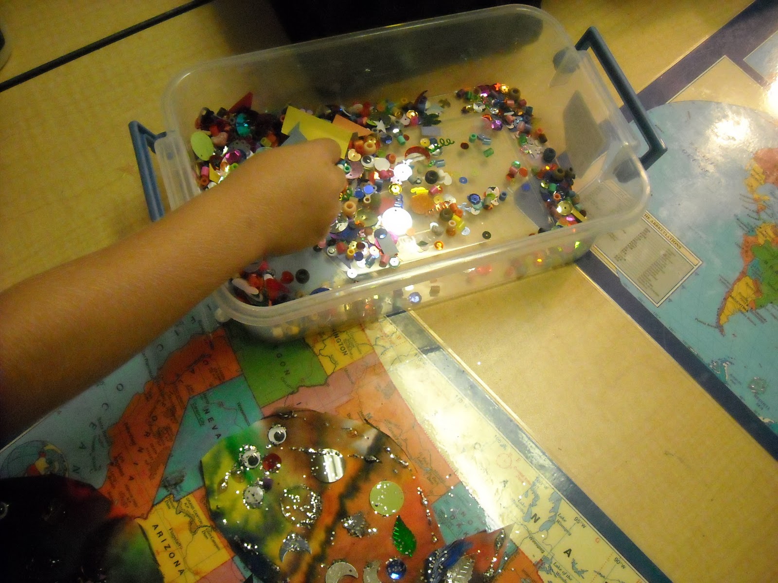 School Happenings Coffee Filter Fish