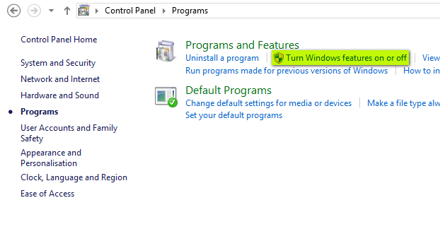 cara install net framework 3.5 windows 8.1 en ligne