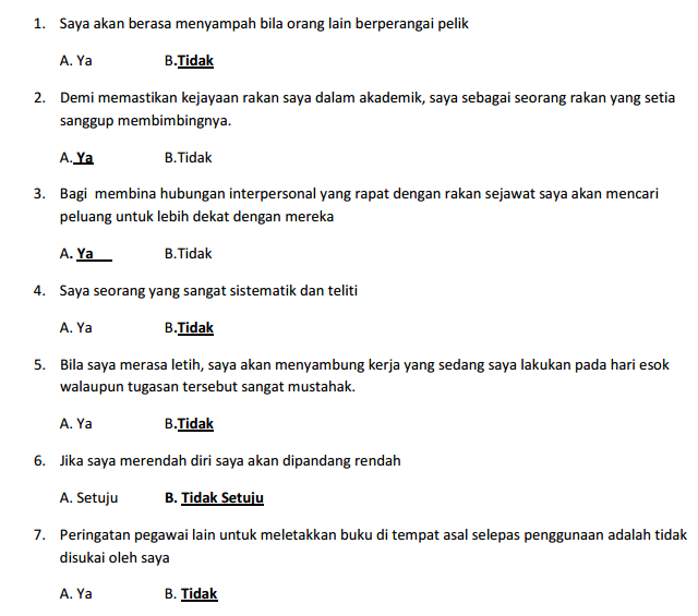 Contoh Soalan Ujian Psikometrik Pegawai Tadbir N Rekod Perubatan | Hot