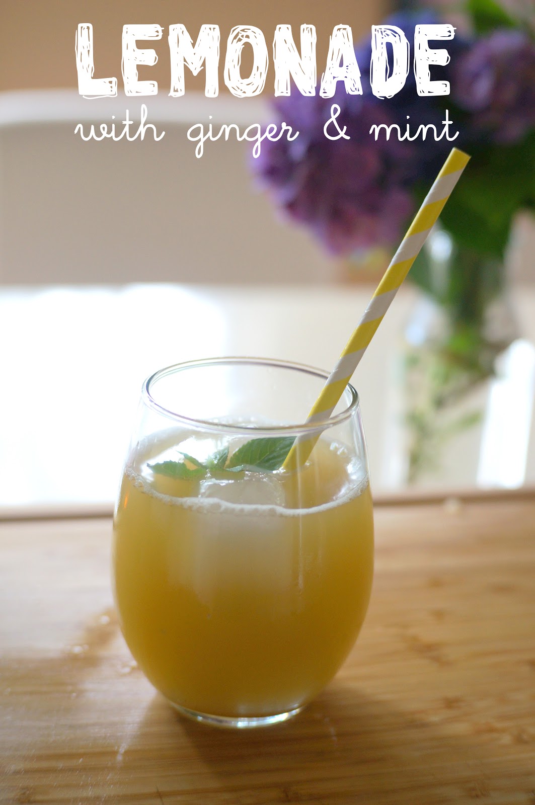 Lemonade with Ginger & Mint
