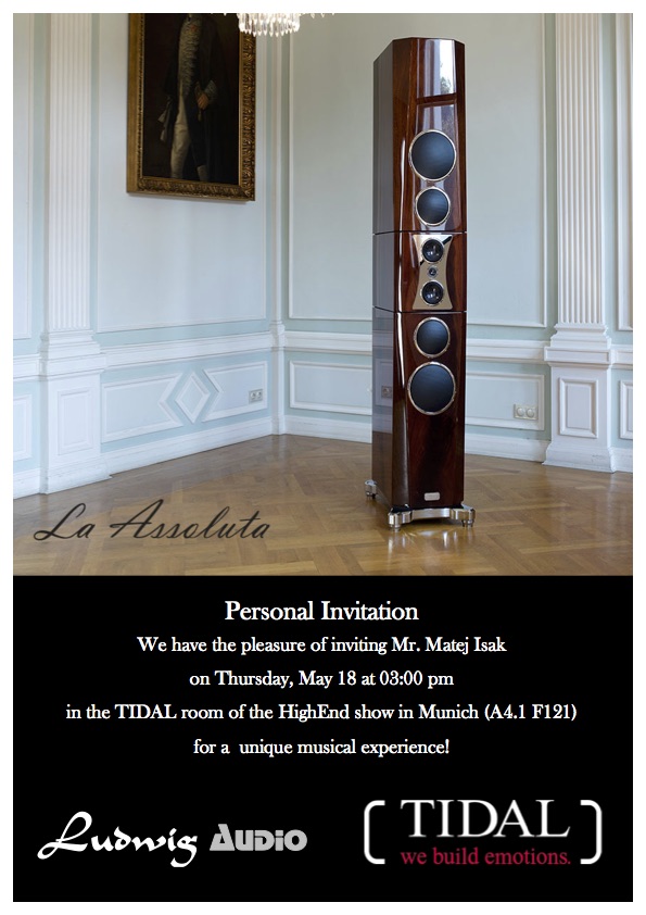 TIDAL AT MUNICH HIGH-END AUDIO SHOW – M & S | Ultimate High-Fidelity