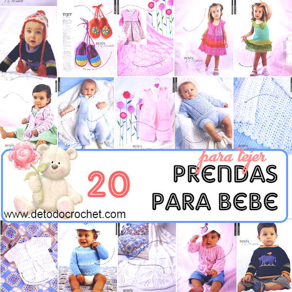 revista tejer la moda para bebes para descargar prendas de bebes para tejer