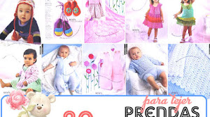 20 Prendas de Bebés para Tejer
