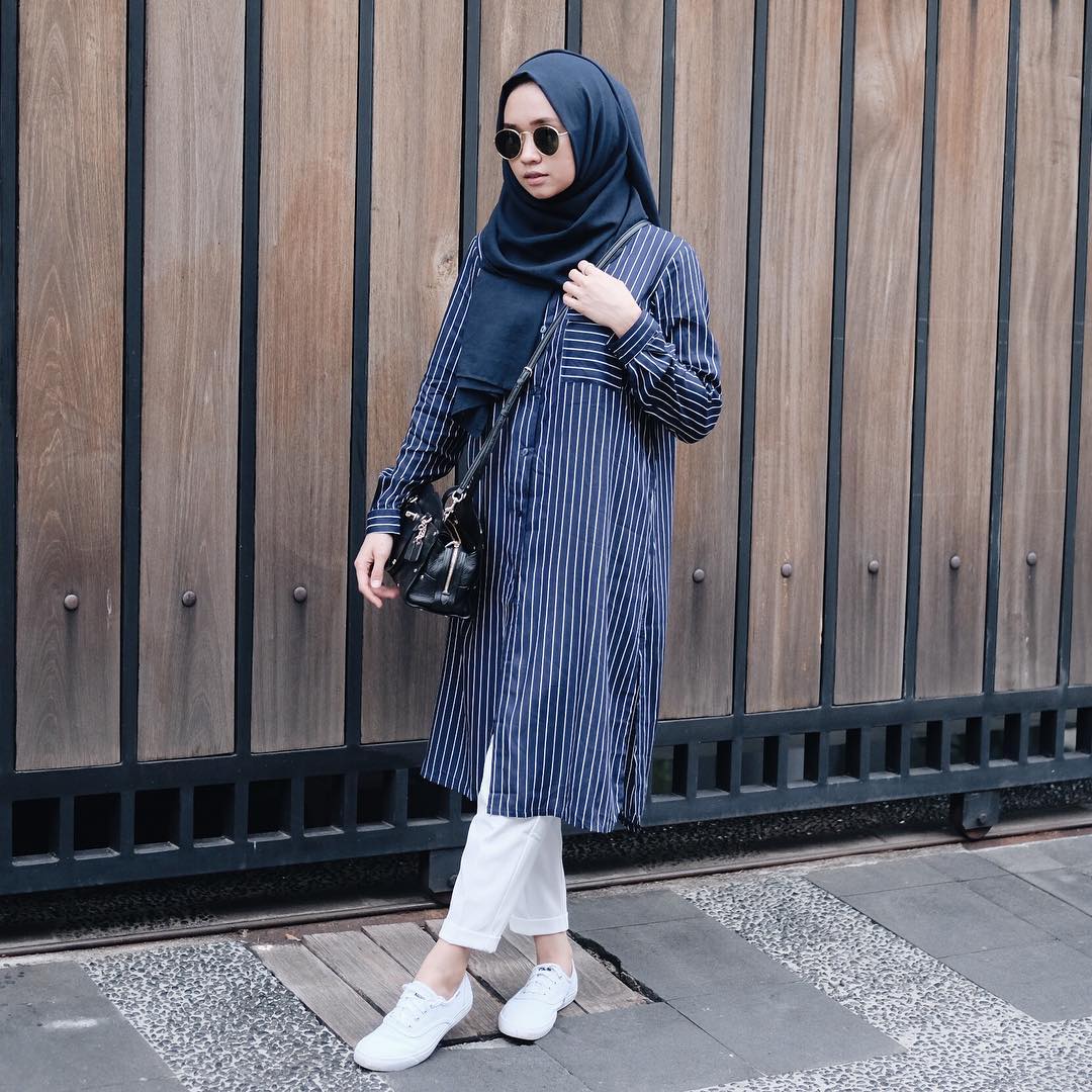 OOTD Baju Hijab Kekinian Ala Selebgram 2018