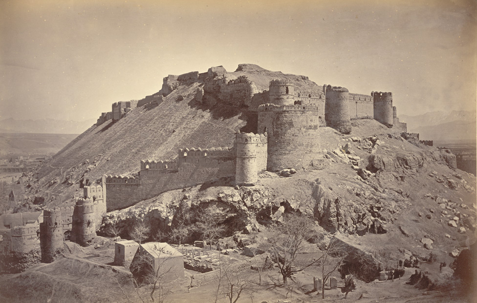 Afghanistan on my mind Photos of Bala Hissar fort in 1879