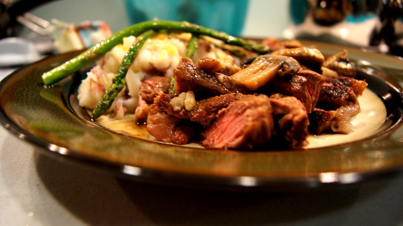 Christina Sanh Portuguese Dinner MadeiraMushroom Steak