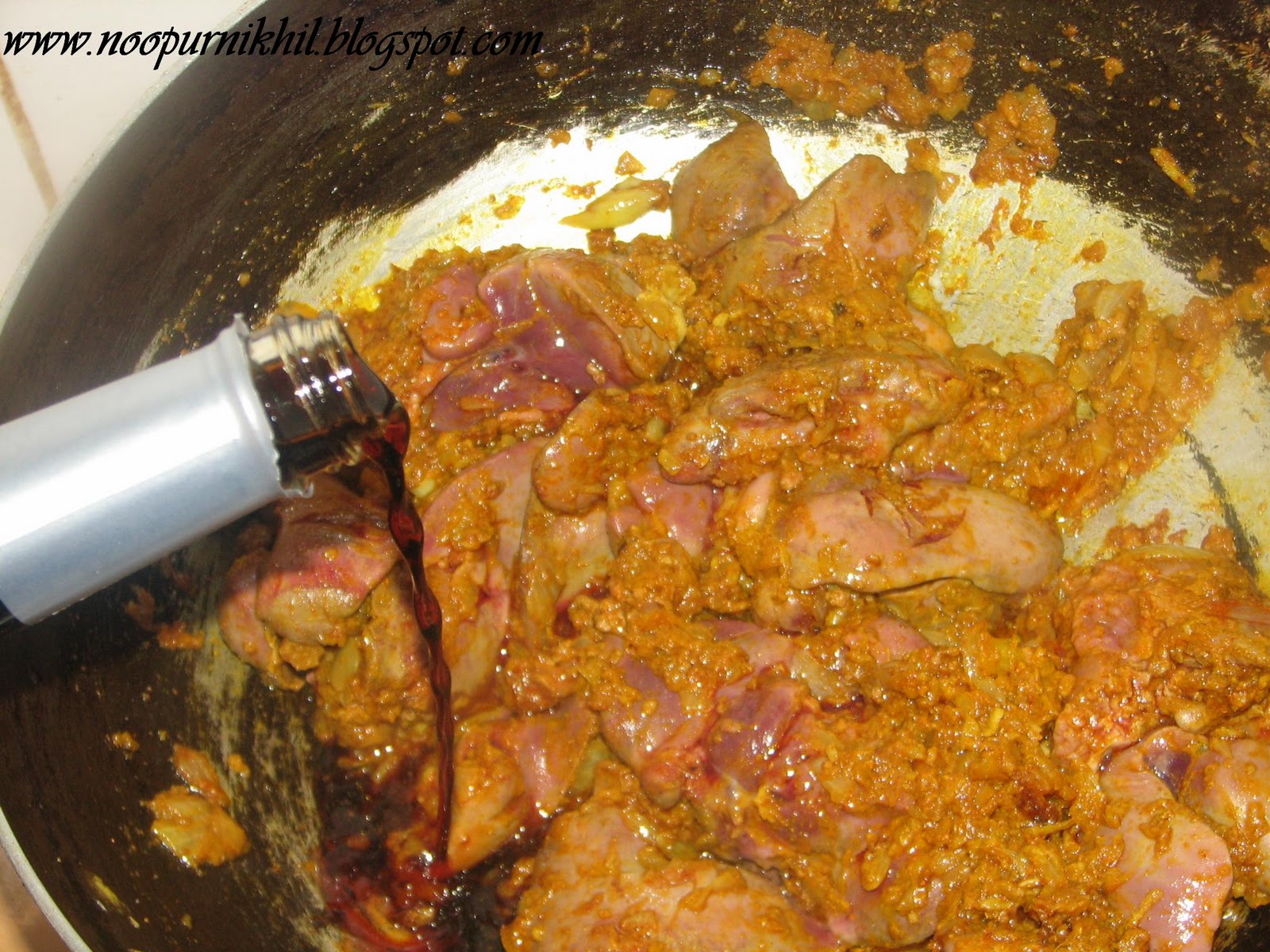 Chicken Liver Lebanese Style