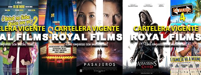 Cartelera Vigente Royal Films Girardot