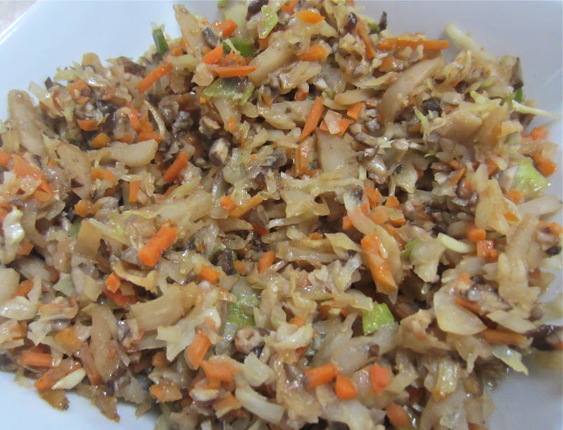 Little Mommy, Big Appetite Meatless Meal Wild Mushroom Egg Rolls with