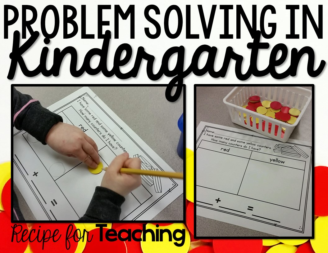 teaching problem solving to kindergarten