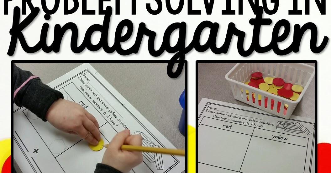 Problem Solving in Kindergarten - Recipe for Teaching