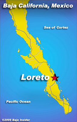 Map of Loreto City Area