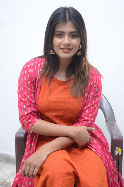 Hebah Patel at Angel movie Interview