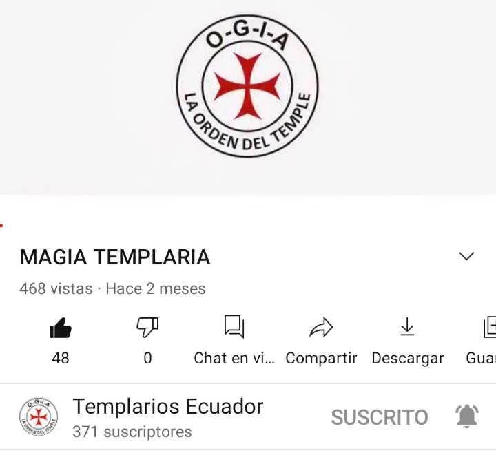 YOUTUBE - TEMPLARIOS ECUADOR
