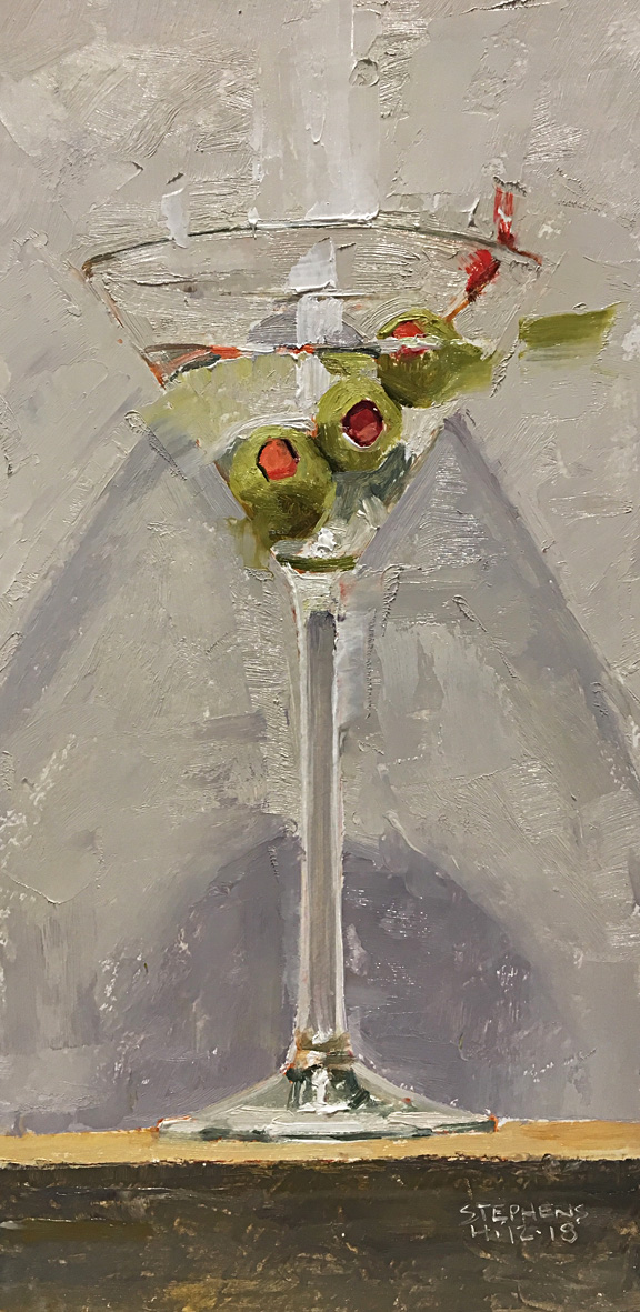 Daily Painting Martini 6