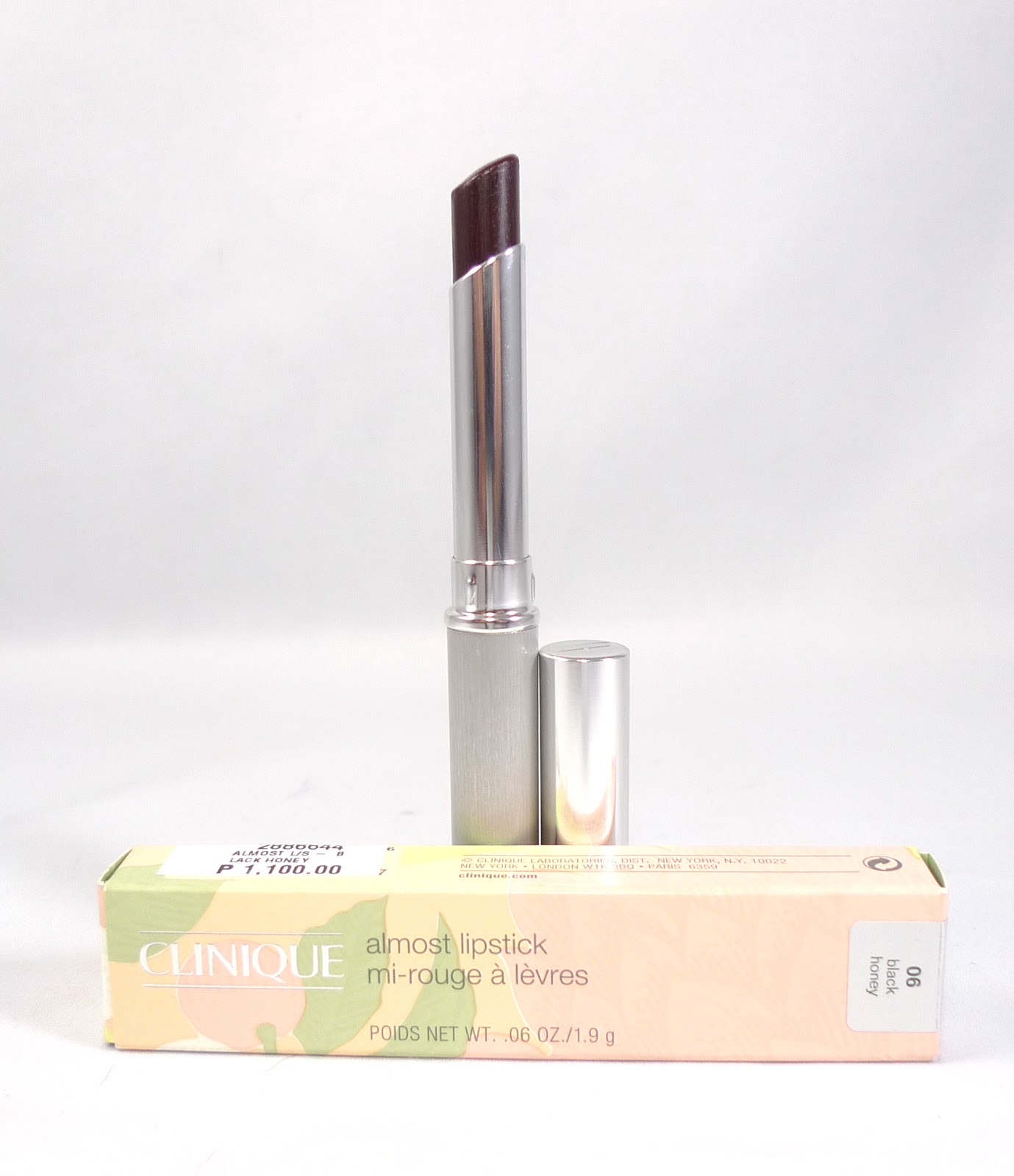 Review Clinique Almost Lipstick in Black Honey