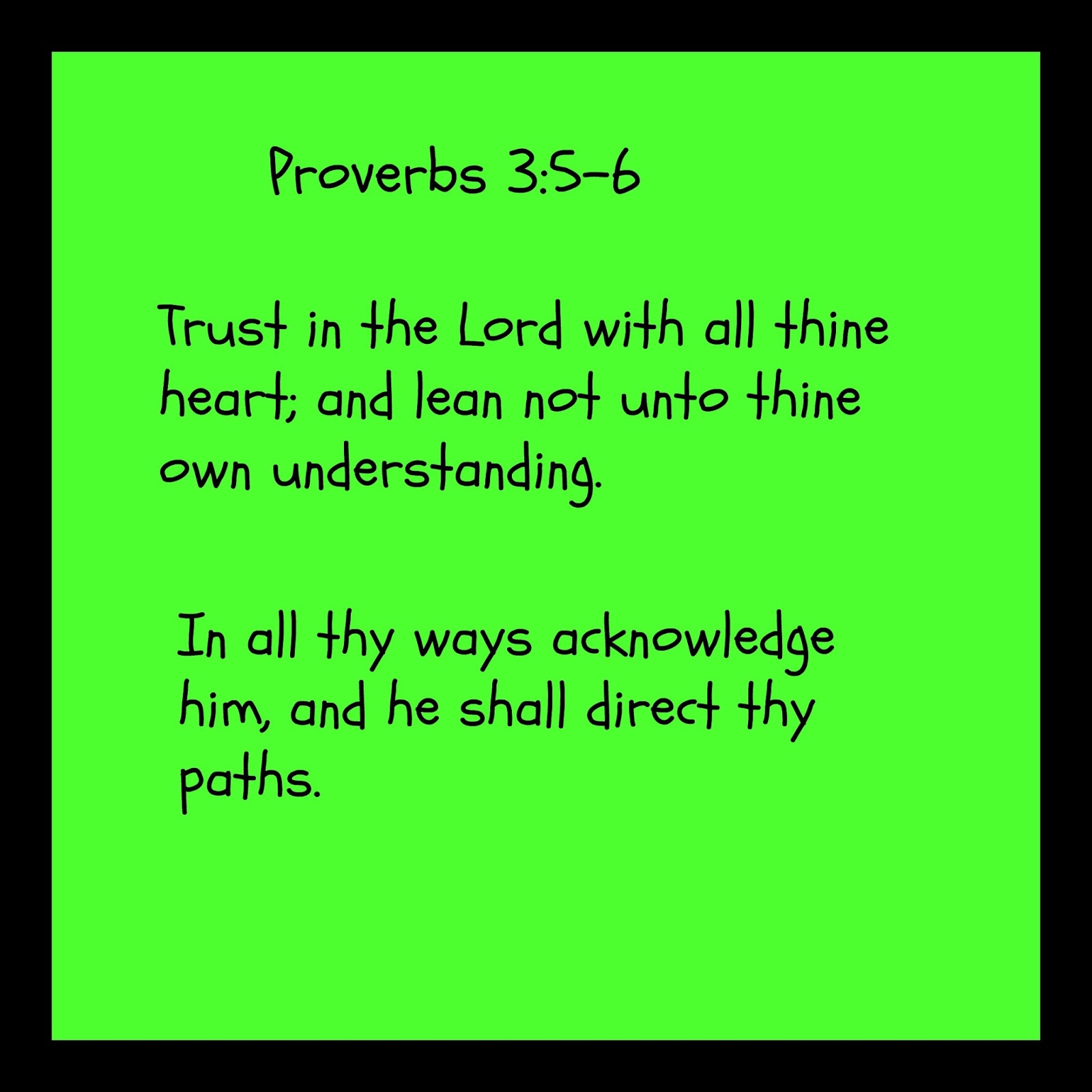 My Favorite Scripture Proverbs 3 5 6 My Favorite Scripture Proverbs 3 5 6