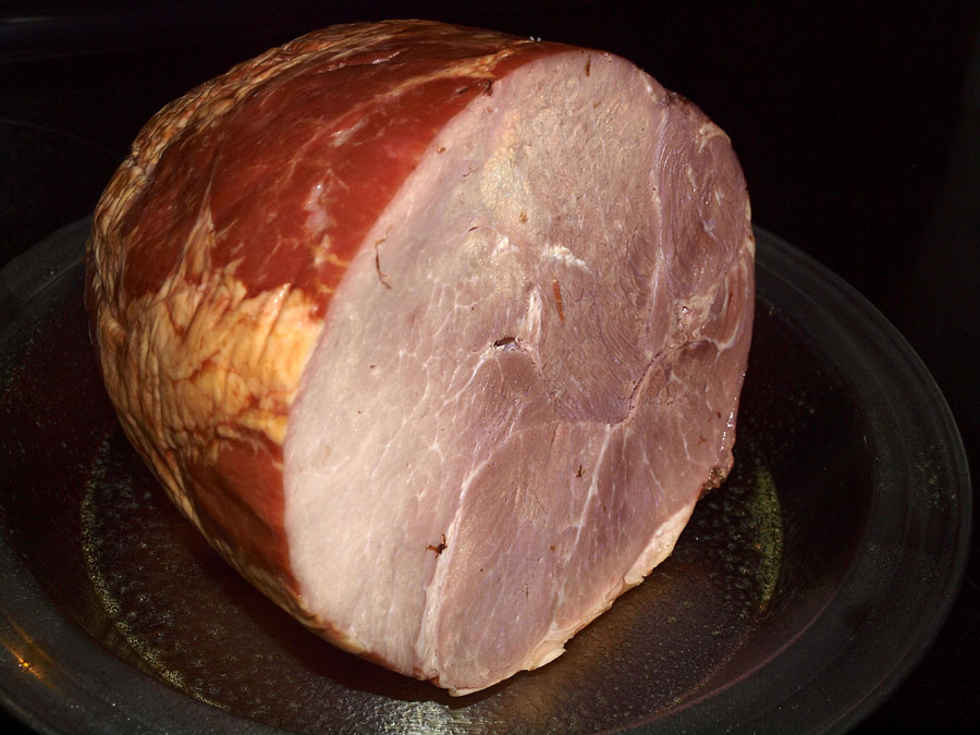 Pellet Smoker Cooking My Kahs Easter Ham