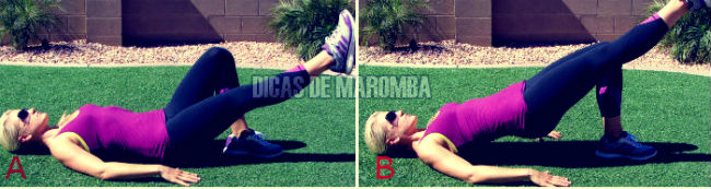 TREINO EM CASA PARA HIPERTROFIA exercício flexão de quadril
