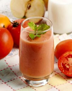 Jus buah semangka mix pepaya tomat Jus buah semangka mix pepaya tomat