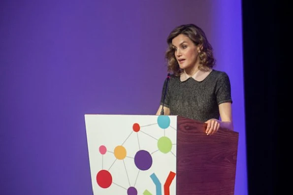 Queen Letizia of Spain attends a congress on rare diseases  in Bilbao, Spain