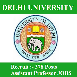 D U Admit Card 2017 | 378 Posts | Assistant Professor Jobs | Sarkari Naukri University of Delhi, DU, Delhi University, freejobalert, Sarkari Naukri, DU Admit Card, Admit Card, du logo