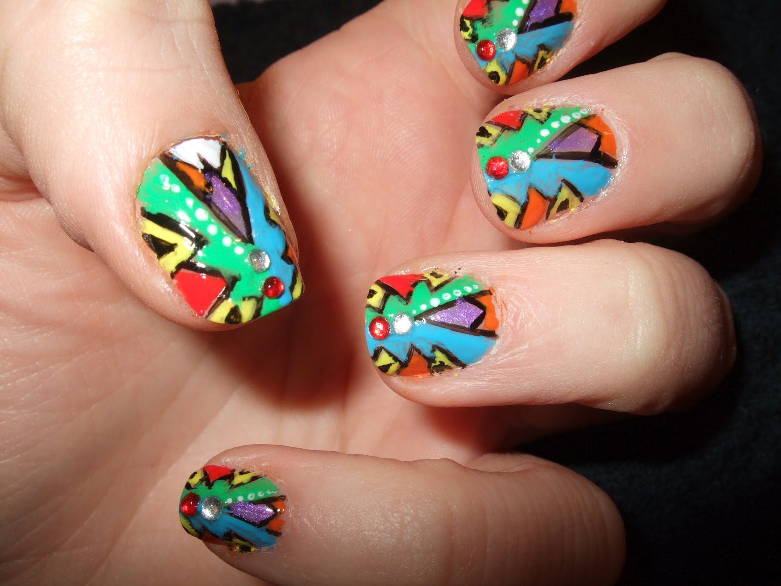 Oooooh Pretty: Lady Gaga Inspired Nails!