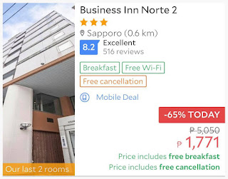 budget hotels in Sapporo