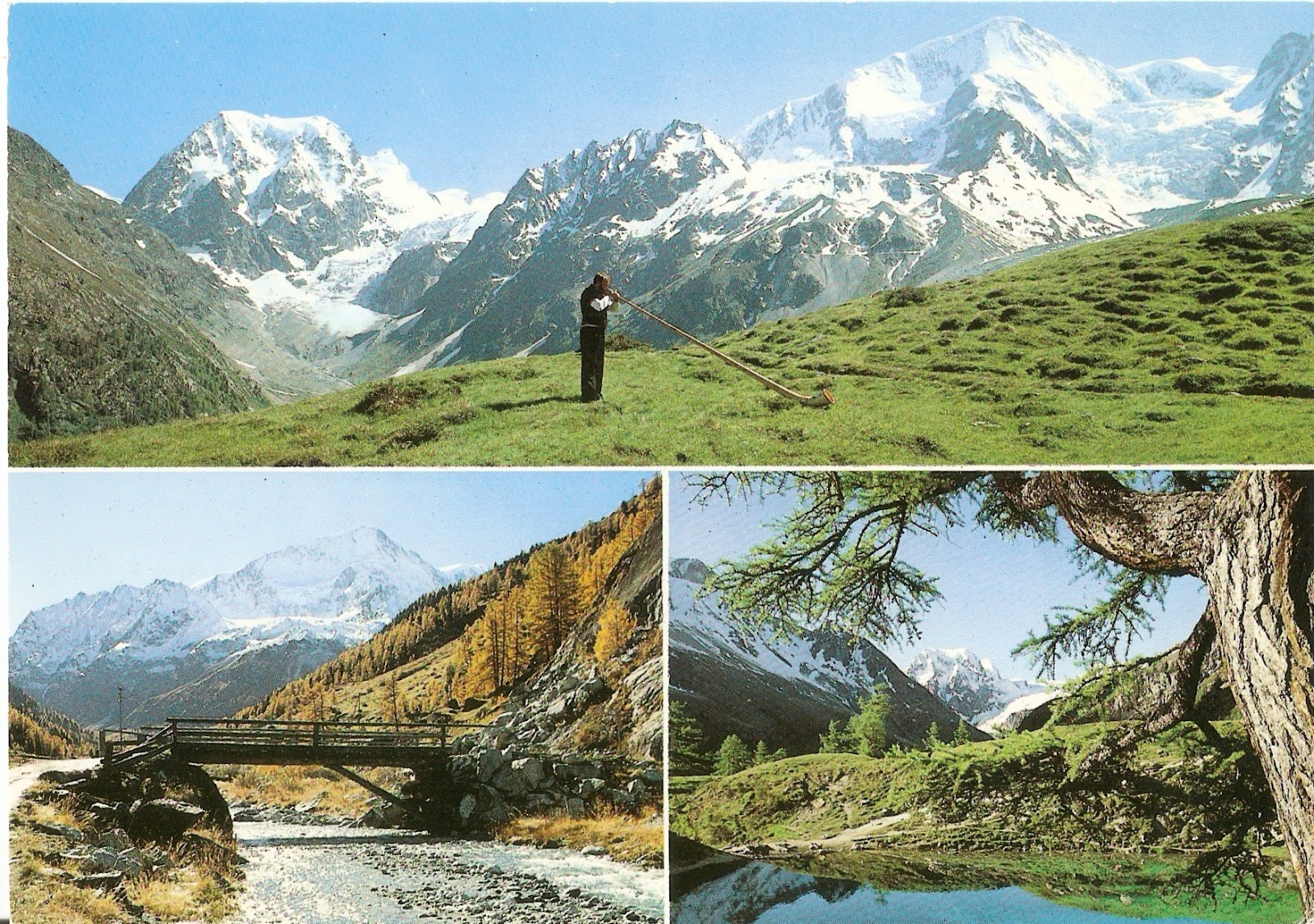 SwissCowgirl's postcards: Secondhand postcards: Switzerland