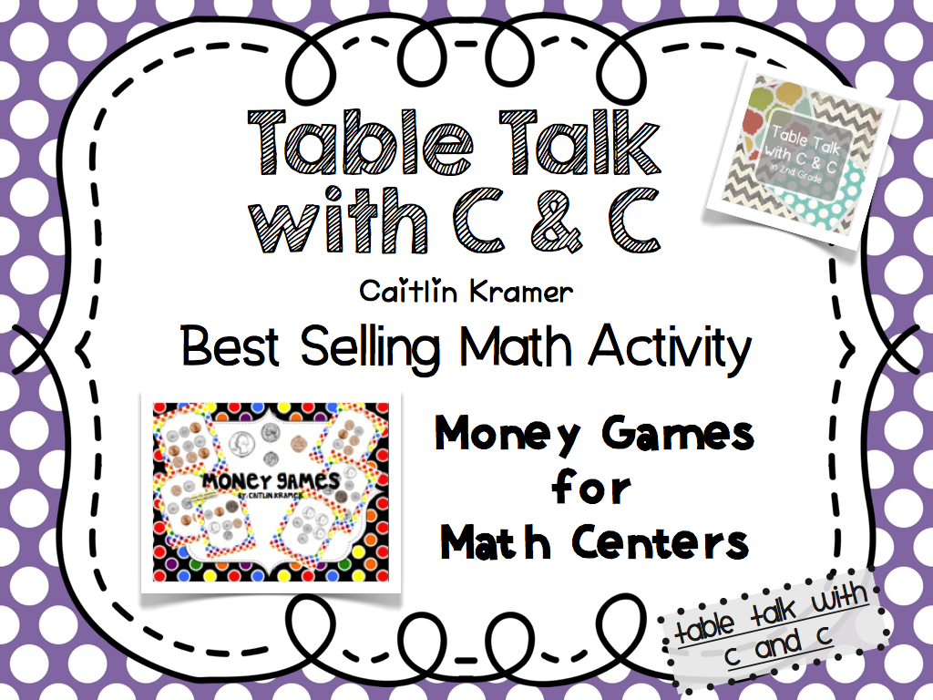 Table Talk with C and C: Best Selling Math Linky, Giveaway, and Writing ...